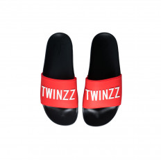 Červené pantofle TWINZZ Positano Slide unisex