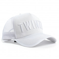 Bílá kšiltovka Twinzz Tricolor