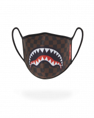 Rouška Sprayground Sharks in Paris Brown Fashion Mask