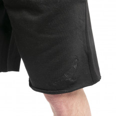 Černé pánské kraťasy Staple Pigeon Garment Sweatshort