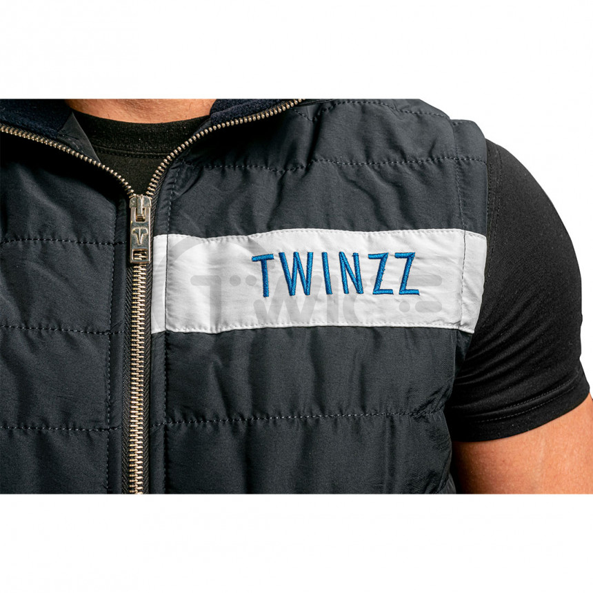 Tmavě modrá pánská vesta Twinzz ROSELLI
