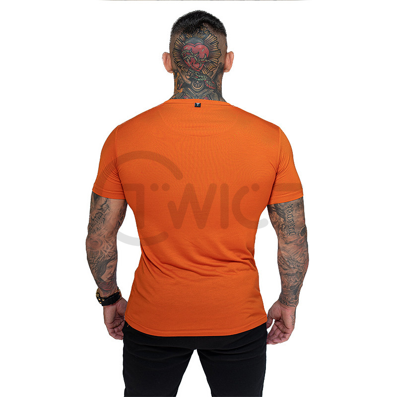 Oranžové pánské tričko TWINZZ PREMIUM