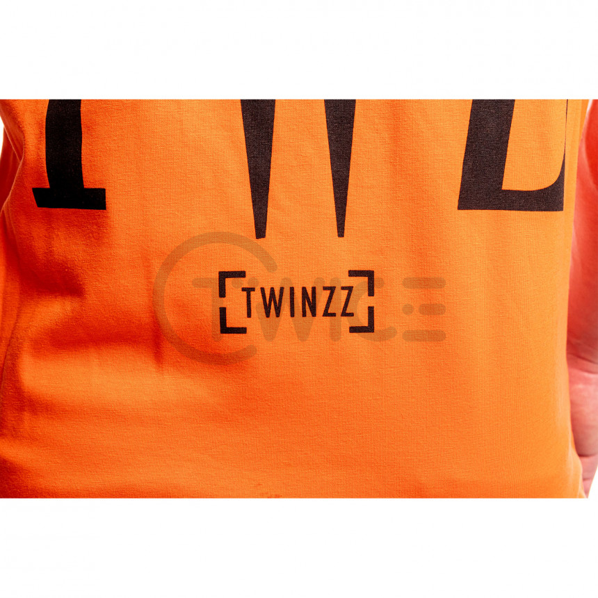 Oranžové tričko Twinzz Rossi 