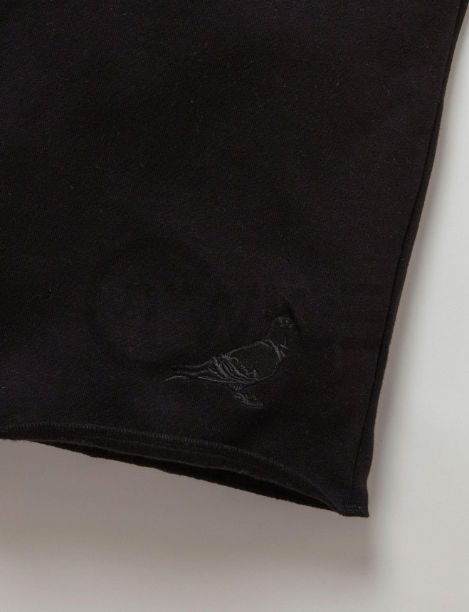 Černé kraťasy Staple Pigeon Garment Sweatshort