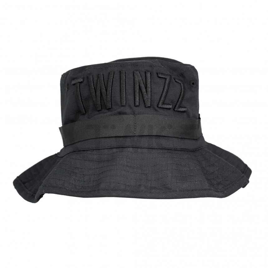 Černý klobouk Twinzz Safari Hat