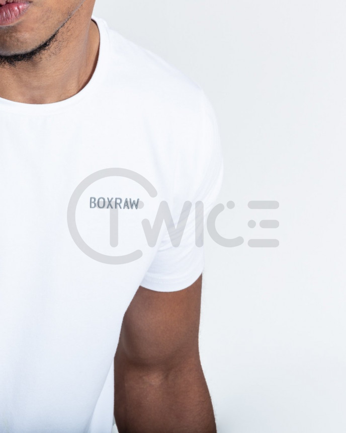 Bílé pánské tričko Boxraw Logo T-shirt
