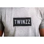 Šedé tričko Twinzz Azzuro