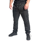 Černé pánské kalhoty s kapsami na bocích BLANCO