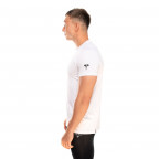 Bílé pánské kompresní tričko Twinzz s krátkým rukávem