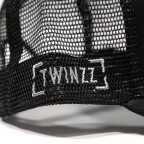 Černá kšiltovka Twinzz Rockland Rip& Repair