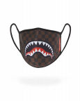 Rouška Sprayground Sharks in Paris Brown Fashion Mask